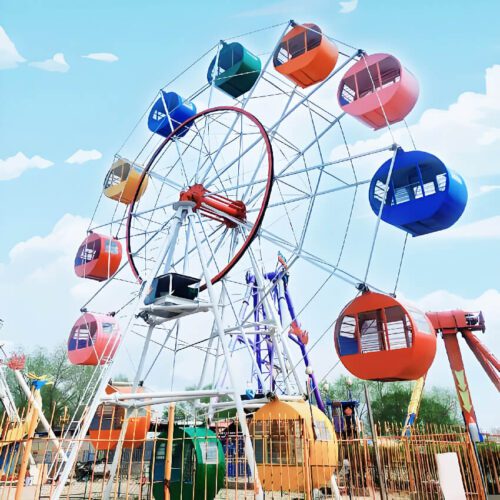 Outdoor Amusement Park Ferris Wheel with LED Lights - Ferris wheel - TOYO Amusement Equipment Manufacturer