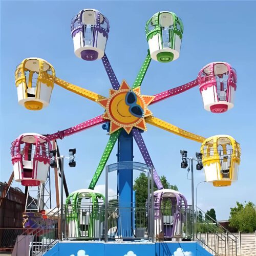 Outdoor Amusement Park Ferris Wheel with LED Lights - Ferris wheel - TOYO Amusement Equipment Manufacturer