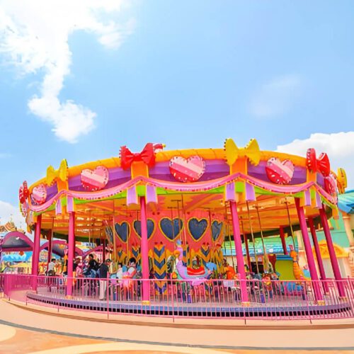 Custom Themed Amusement Park Carousel with LED Lights - Carousel - TOYO Amusement Equipment Manufacturer