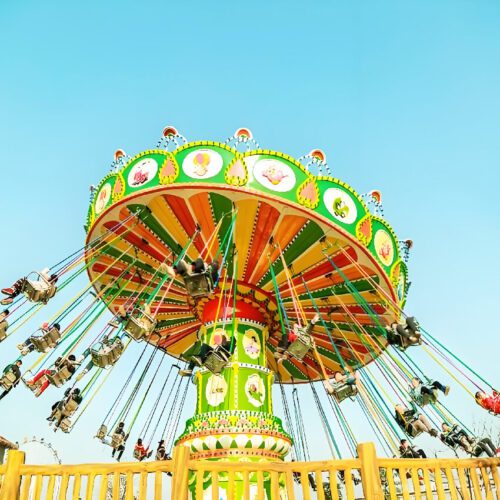 Custom Outdoor Thrilling Chain Carousel Swing Ride Factory Supply - Fly Chair Rides - TOYO Amusement Equipment Manufacturer