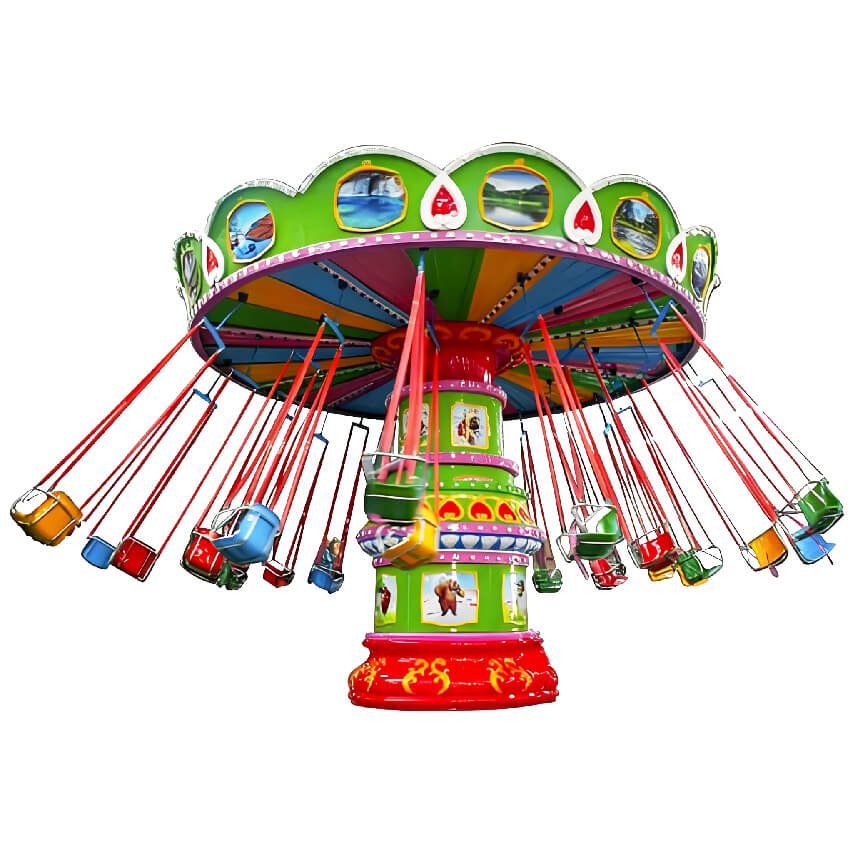 Custom Outdoor Thrilling Chain Carousel Swing Ride Factory Supply - Fly Chair Rides - TOYO Amusement Equipment Manufacturer