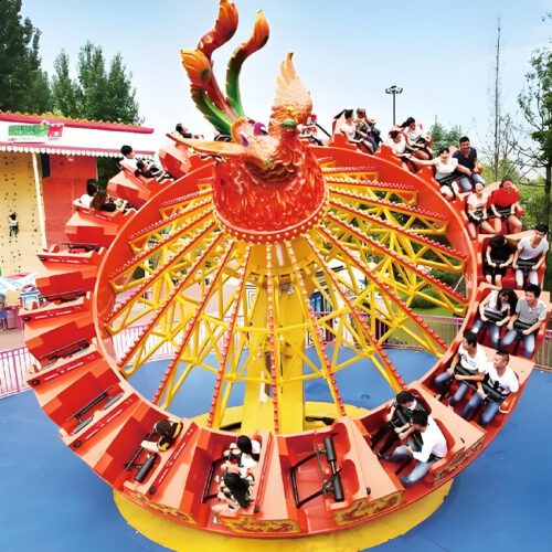 Customized Phoenix Disco Turntable Thrill Ride for Global Amusement Operators - Family Rides - TOYO Amusement Equipment Ma...