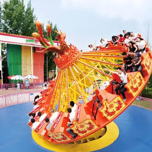 Customized Phoenix Disco Turntable Thrill Ride for Global Amusement Operators - Family Rides - TOYO Amusement Equipment Ma...