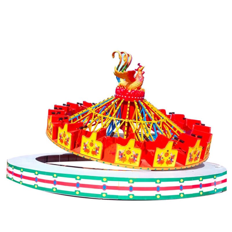 Customized Phoenix Disco Turntable Thrill Ride for Global Amusement Operators - Family Rides - TOYO Amusement Equipment Ma...