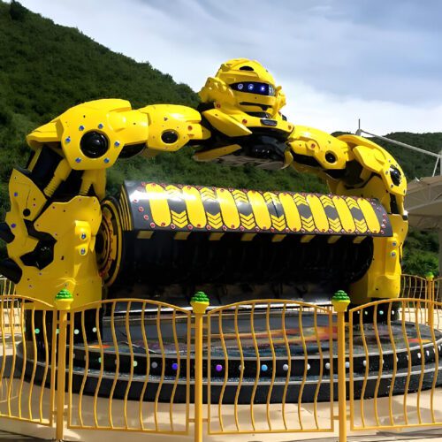 Bumblebee Themed Combat Robot Ride for Amusement Park & Scenic Spot</trp-pos...