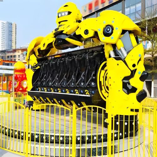 Bumblebee Themed Combat Robot Ride for Amusement Park & Scenic Spot</trp-pos...