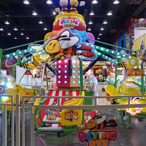 Unicorn Rotary Lift Amusement Ride Manufacturer Custom Cartoon Kiddie Ride</trp...