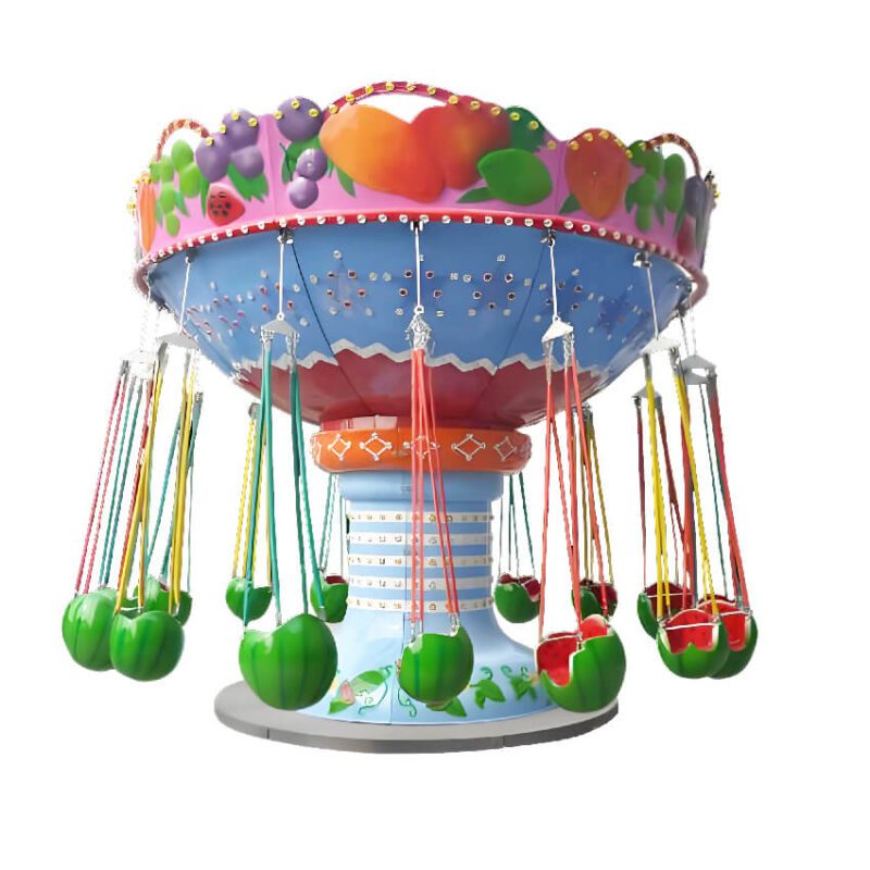 Colorful Watermelon Chair Swing Amusement Equipment Factory Supply - Fly Chair Rides - TOYO Amusement Equipment Manufacturer