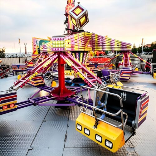 High Quality Theme Park Rides Commercial Sizzler Carnival Ride Manufacturer - Fly Chair Rides - TOYO Amusement Equipment M...