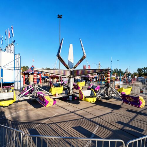 High Quality Theme Park Rides Commercial Sizzler Carnival Ride Manufacturer - Fly Chair Rides - TOYO Amusement Equipment M...