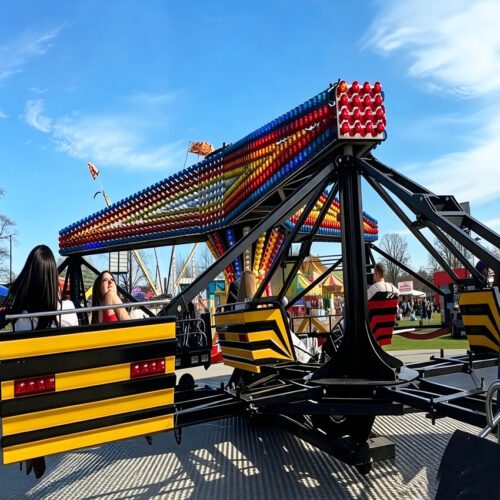 High Quality Theme Park Rides Commercial Sizzler Carnival Ride Manufacturer - Fly Chair Rides - TOYO Amusement Equipment M...