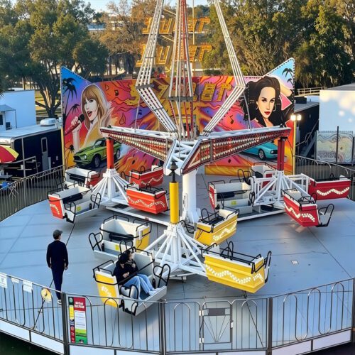 High Quality Theme Park Rides Commercial Sizzler Carnival Ride Manufacturer - Fly Chair Rides - TOYO Amusement Equipment M...