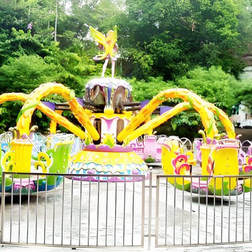 Stainless Steel Safety Guardrail for Amusement Rides - Fly Chair Rides - TOYO Amusement Equipment Manufacturer